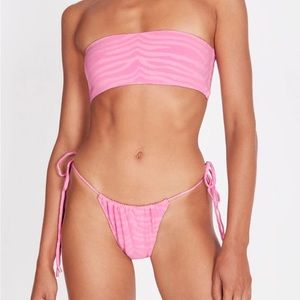 COPY - moreno strapless triangl swimsuit